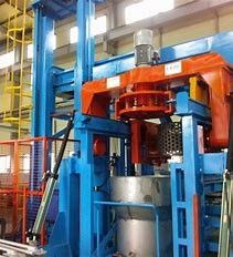 350rpm 3300kg / H जिंक फ्लेक डिप स्पिन कोटिंग मशीन उच्च एकरूपता