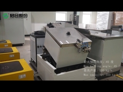 टिल्टिंग टाइप जिंक फ्लेक कोटिंग मशीन डीएसबी डी350